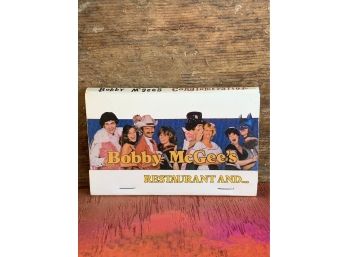 Vintage Bobby McGee Matchbook