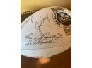 Signed 49er Genuine LeatherNFL  Football Signed By LEO NOMELLINI