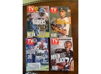 Vintage Lot Of TV Guides (Sports Themed)