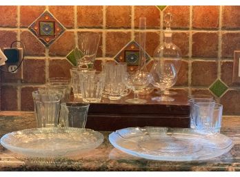 Vintage Crystal & Glass  Lot -