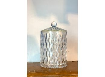 Vintage Acrylic Crystal Tall  Ice Bucket