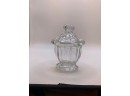 Vintage Baccarat Condiment Glass Jar