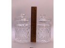 Vintage Waterford Condiment Jars
