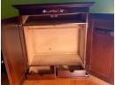 Vintage Muffy Doll Wooden Armoire Travel Closet