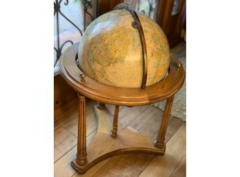 Vintage Replogle 16 Terrestrial Globe World Classic Series On Stand