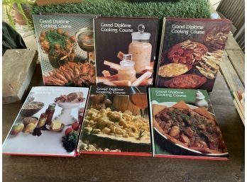 Vintage 1970s Cookbook Set  - The Grand Diplome Cooking Course