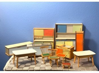 Vintage MCM Designed Dollhouse Furniture