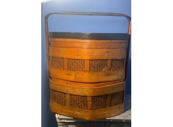 Vintage Asian Wedding Basket