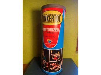Vintage Motorized Tinkertoy Construction Toys In Original Packaging