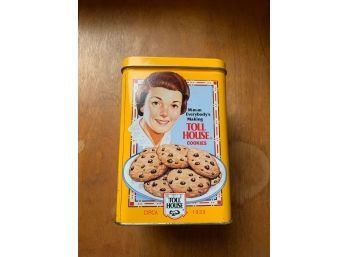 Vintage 1940s Toll House Cookie Tin