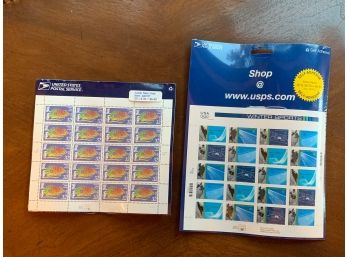 USPS Winter Sports And Lunar New Year Stamp Sheet Sets