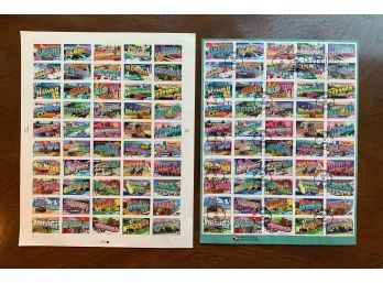 USPS 37 Cent States Stamp Sheet Sets