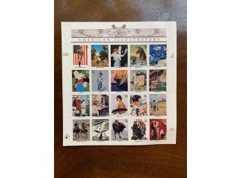 USPS American Illustrators Stamp Sheet Set
