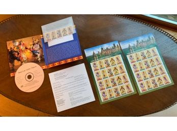 USPS American Indian Dances & CD With Stamps