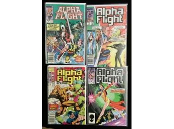 Alpha Flight Comic Books