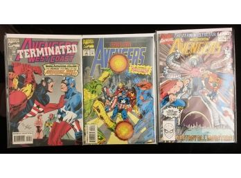 Avengers Comic Books 3, 19 & 102