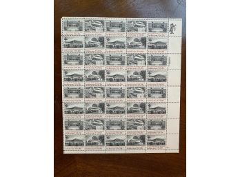 USPS1972 Architecture Stamp Sheet Set