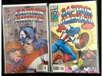 Captain America Comic Books - June 97 And 421 NOV
