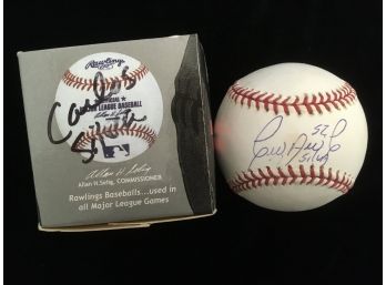 Carlos Silva Autographed Baseball