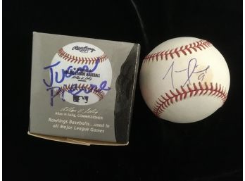 Juan Pierre Autographed Baseball