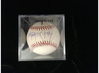 Ray Durham Autographed Baseball