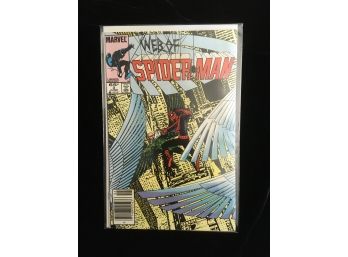 Marvel Comic Book - Web Of Spider-Man June 3 1985