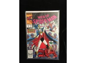 Marvel Comic Book - Web Of Spider-Man 1988 Jan 46