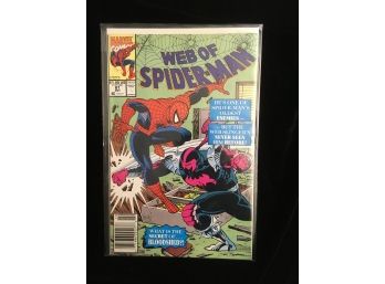 Marvel Comic Book - Web Of Spider-Man Oct 81
