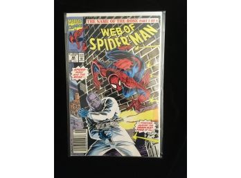 Marvel Comic Book - Web Of Spider-Man 1992 - 88