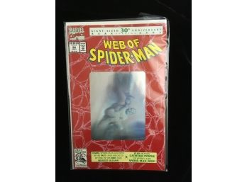 Web Of Spider-Man July 90 Hologram