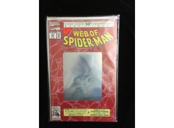 Marvel Comic Book - Web Of Spider-Man 90