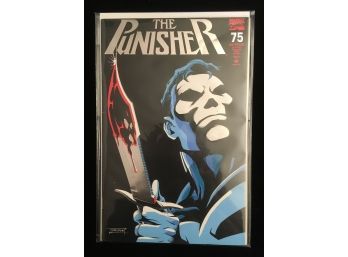 The Punisher 75th Foil Enhamced Embossed Cover