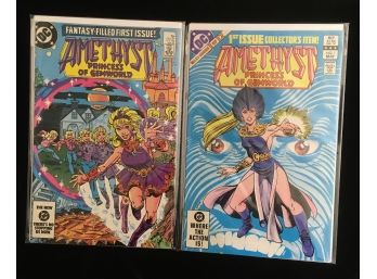 Comic Books Amethyst First Issue!