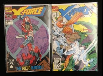 Comic Books  X-Force 2 & 6