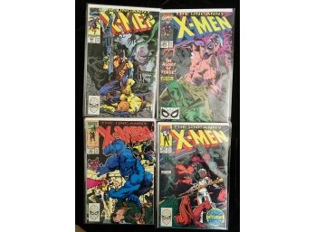 The Uncanny X-Men 1990 Comic Books Lot Of Four