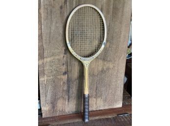 Vintage Sirt Supreme Model De Luxe Wooden Tennis Racket