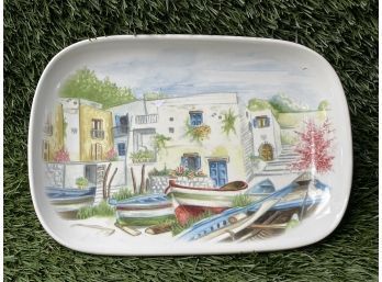 Vintage Italian Ceramisia Ceramic Dish