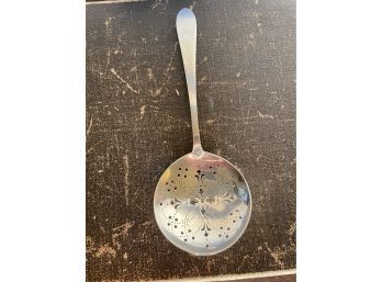 Vintage Tiffany & Co. Sterling Silver Slotted Tomato Server Spoon