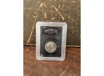 1980-S Authenticated Brillant Uncirculated Susan B. Anthony Dollar