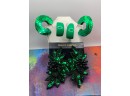 Green Costume Jewelry Earrings