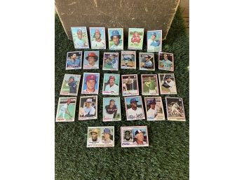 1978 Topps Chewing Gum Baseball Trading Cards - Qty. 25