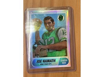 Vintage Joe Namath New York Jets Card #65 - 1996 Reprint