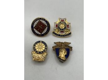 Assorted Vintage Membership Pins