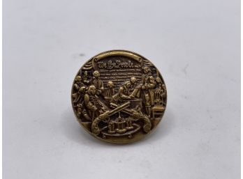 Vintage We The People Declaration Of Independence Pin