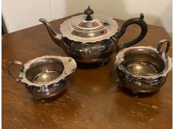 Vintage Silver Plate Tea Set