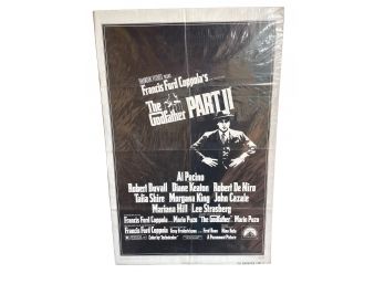 Vintage 1974 ORIGINAL Godfather Part II Movie Poster - (74/346)