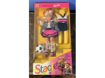 Vintage Party 'n Play Stacie - Littlest Sister Of Barbie Doll