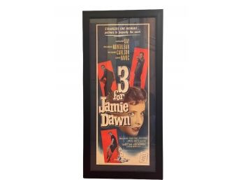 Vintage Original 3 For Jamie Dawn Movie Poster - (56/317)