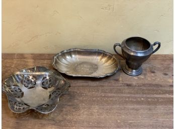 Vintage Silver Plate Items