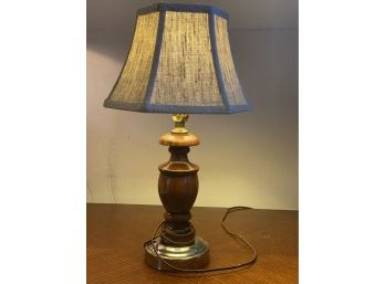 Vintage Table Wooden Lamp